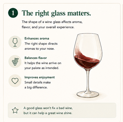 The right glass matters